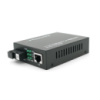 Медиаконвертер FOXGATE EC-Q-1G-1SM-1550nm,1550 WDM, 1x10/100/1000 Base-Tx, одноволоконный Full/Half duplex , SC 20km (0 +70°C), + блок питания 5V 1A