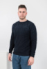 Чоловічий темно-синій светр