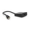 Конвертер VEGGIEG V-Z616 MiniDisplay Port (папа) на HDMI(мама), 25cm, Black, Box