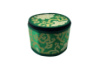 Парчовий бокс для співаючої чаші діаметром до 13 см зелений