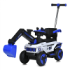 Дитяча каталка-толокар M 5783 трактор, 3 в 1 Синій