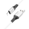 Кабель Hoco X86 USB to Lightning 1m white