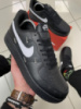 Кроссовки Nike Air Force VJ (Черные)