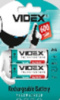 Акумулятор VIDEX Rechargeable R-03 600mAh 1.2V (HR03, size AAA, NiMN)