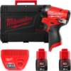 Шуруповерт ударний акумуляторний безщітковий 1/4'' HEX MILWAUKEE, M12 FID2-202Х, 170Нм (зарядний пристрій С12 С, 2 акумулятори М