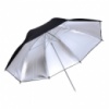 Фото зонт серебристый на отражение 83см (33дюйма)