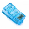 Коннектор RJ45 cat.5e UTP 8P8C Blue 100 шт Merlion (05355)