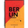 Блокнот на спіралі тверда обкл., А5, 96арк. Berlin