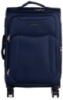 Тканинна валіза середнього розміру 75L Horoso темно-синя