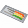 Набор кухонный Victorinox SwissClassic Paring Set 3 ножа с красн. / Оранж./ зел.ручкой (8,10,11см)