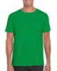 Футболка мужская зелёная GILDAN Softstyle GI64000. Плотность 153г/м2. Хлопок 100%.