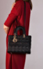 CHRISTIAN DIOR lady black