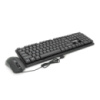 Комплект проводной KB+Mouse XSTRIKE X-1012, USB, (Eng/Укр/Pyc), Black, Box