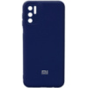 Чохол Silicone Cover Full Camera (AA) для Xiaomi Redmi Note 10 5G / Poco M3 Pro (Темно-синій / Midnight blue) - купити в SmartEra.ua