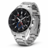 Чоловічий годинник Casio Edifice EFR-552D-1A3 з хронографом та сталевим браслетом