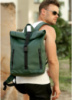 Чоловічий рюкзак ролл зелений
