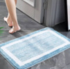 Коврик для ванной комнаты 7806 38х58 см голубой