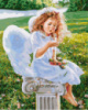 Картина за номерами «Маленький янгол» 40х50см