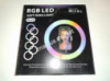 Кольцевая LED лампа RGB MJ26 26см. LED лампа для фото и видео