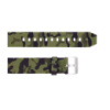 Ремінець для годинника Skmei 1895CMGN Camo Green 20 мм каучуковий камуфляжний
