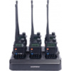 Портативная рация Baofeng UV-5RHC Black SIX PACK+Зарядний комплект (BL-5X6 + 6 BL-5L) (UV-5RHC_6_6WCBF888S_BL-5L)