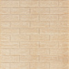 Самоклеющаяся декоративная 3D панель 700x770x5мм Бежевая полоска кирпич (184) SW-00000489