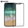 Cтекло Mocolo 5D/3D EDGE PREMIUM для Apple iPhone X Черный (полный клей)