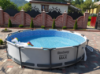 Bestway 56416 (366×76 см) каркасний басейн круглий Steel Pro Frame Pool сірий з фільтр насосом 2006 л/год