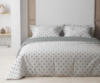 Комплект постільної білизни ТЕП «Happy Sleep» Grey Dots, 50x70 сімейний