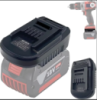 Адаптер для акумулятора Bosch 18V GBA Li-ion, перетворювач для інструментів Einhell EINHELL 18V  Енхель, дриля-шурупокрута