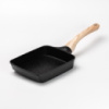 Сковорода тамагоякі з антипригарним покриттям 18,5*15*3,8 см, чорний