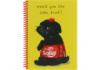 Блокнот «Pets Fashion: Bulldog» А5, пластикова обкладинка, ПВХ спіраль, 80 арк., клітинка