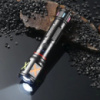 Ліхтар PLD-CA166-3 1 РЕЖИМ WHITE LASER LED PM10-TG, 1х18650, індикація заряду, ЗУ Type-C, zoom, Box