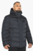 Мужская куртка Braggart зимняя с капюшоном - 49768 графитовый цвет