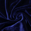 Велюр бавовна темно синій