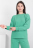 Жіночий зелений спортивний костюм