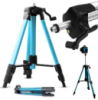 Штатив для лазерного рівня 44-120см, різьблення 5/8« / Тринога для рівня / Штатив для лазерного нівеліра