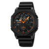 Чоловічий спортивний годинник Skmei 2355BKOG Black-Orange з комбінованим циферблатом та підсвічуванням
