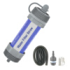 Портативний фільтр для очищення води. Water Filter Staraw 0.1 мікрона Блакитний.