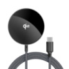 Бездротовий зарядний пристрій ACEFAST E24 QI2 desktop magnetic wireless charger with cable, Metal Gray (6974316284758)