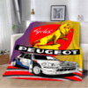 Плед 3D Peugeot 2597_A 12426 160х200 см