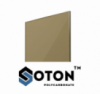 Soton Solid поликарбонат монолитный 2 мм бронза (бронзовый полновесный лист с UF - защитой). Срок гарантии 15 лет.