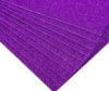 Фоамиран с глиттером / Размер А4/ Цвет - фиолетовый/ Цена за лист