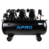 Компресор 100л APRO OFE-100 (4.5кВт/712л/хв /6 циліндрів/безмасляний)