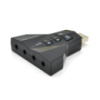 Контроллер USB-sound card (7.1) 3D sound (Windows 7 ready), Blister