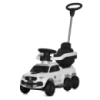 Дитяча каталка-толокар M 5900EBLR, електромобіль з пультом управління 3в1, біла.