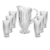 Набор кувшин 1.1 литр со стаканами 6 (шт) по 300 мл Прозрачный HP-19-26GLASS