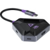 USB HUB Proove Gaming Spectre (2*USB3.0 + Type-C + PD100W + HDMI) Dark Gray (HBPG10221205)