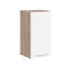 Кухонный модуль верхний Эверест Эко 300 дуб сонома/нимфея альба (белый) 30х30х58 см (DTM-071034)