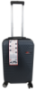 Мала пластикова валіза на колесах 45L GD Polo графітова